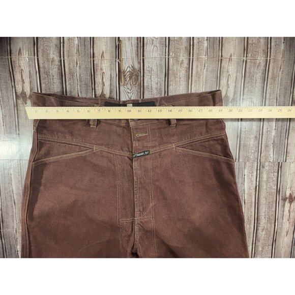 Marithe Francois Girbaud heavy Denim Set size 2XL color brown - Picture 9 of 10